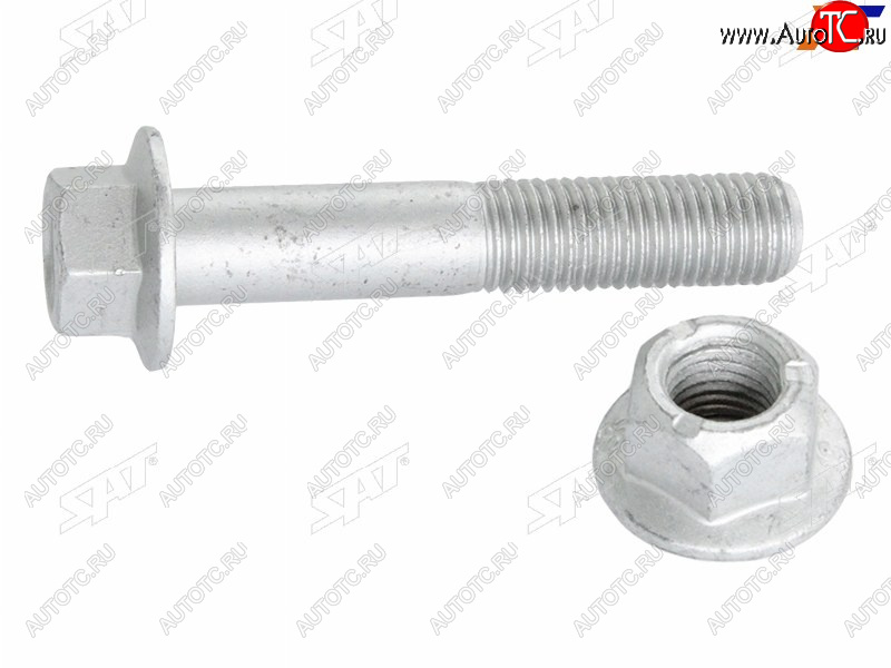 146 р. Болт с гайкой передней подвески NISSAN ALMERA UK MAKE N16E 2000.02-2006NISSAN PRIMERA P11E 1996.06- SAT ST-117-0153  с доставкой в г. Чебоксары