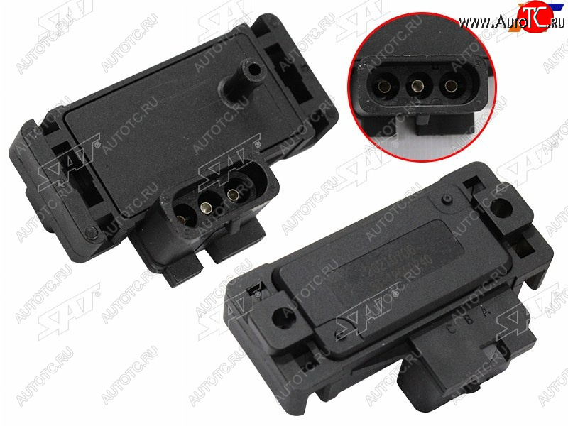 659 р. Датчик абсолютного давления воздуха OPEL ASTRACORSAVECTRADAEWOO NexiaEsperoCHEVROLET Lanos T100 SAT ST-12569240  с доставкой в г. Чебоксары