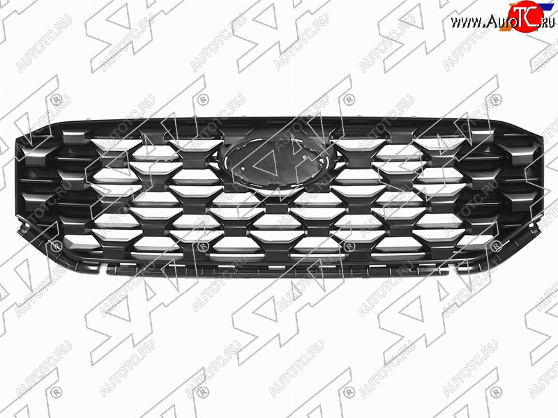 9 249 р. Решетка радиатора SAT Hyundai Santa Fe TM рестайлинг (2020-2022)  с доставкой в г. Чебоксары