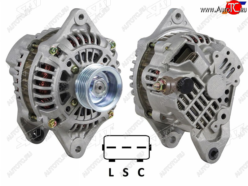 10 349 р. Генератор SUBARU FORESTER SF 9702SG 02-07IMPREZA GD GG SAT ST-23700-AA450  с доставкой в г. Чебоксары