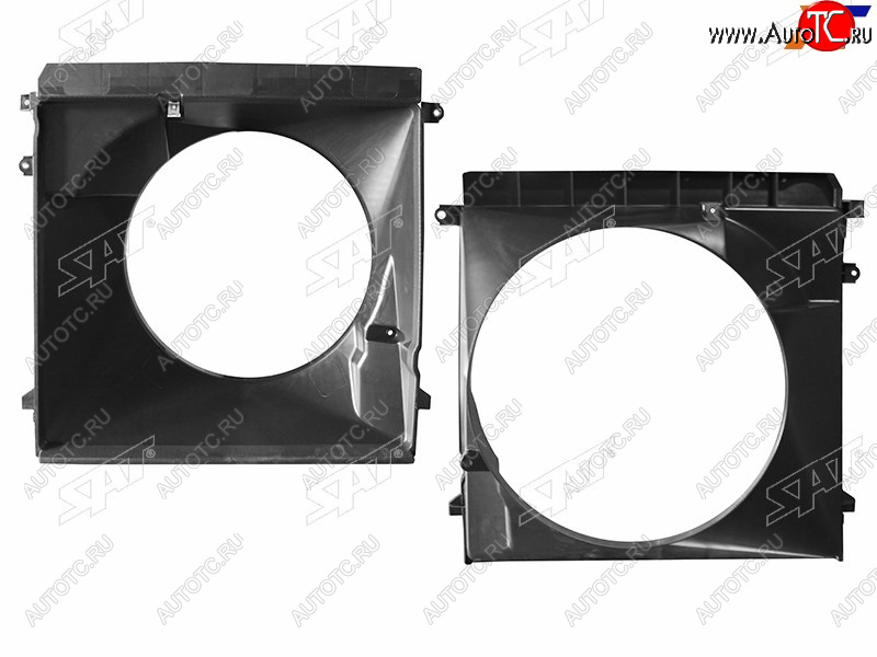 4 099 р. Диффузор кондиционера SAT Toyota Land Cruiser Prado J150 3-ий рестайлинг (2020-2025)  с доставкой в г. Чебоксары