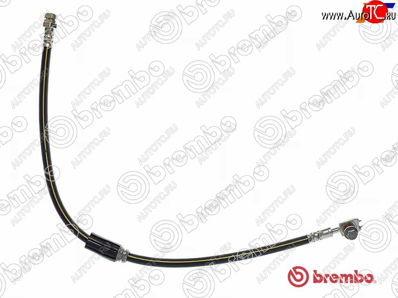 1 489 р. Шланг тормозной передний LH=RH BREMBO Skoda Octavia A5 дорестайлинг универсал (2004-2008)  с доставкой в г. Чебоксары