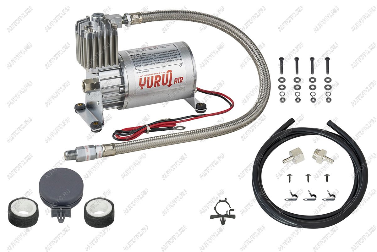7 349 р. Компрессор автомобильный стационарный YURUI 12V 53 лмин 10,2 атм YURUI yf6390r  с доставкой в г. Чебоксары