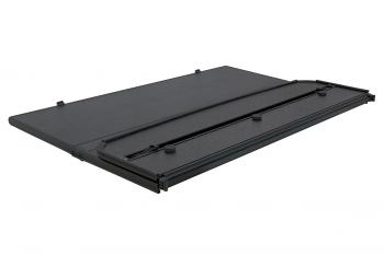 46 379 р. Крышка кузова Toyota Hilux Vigo 2005-2015 трёхсекционная, алюминиевая, черная РИФ pt-h326  с доставкой в г. Чебоксары. Увеличить фотографию 3