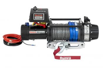 75 019 р. Лебёдка автомобильная электрическая 12V Runva 9500 lbs 4350 кг MAX высокоскоростная, влагозащищенная, синтетический трос RUNVA ewb9500max-q-sr  с доставкой в г. Чебоксары. Увеличить фотографию 6
