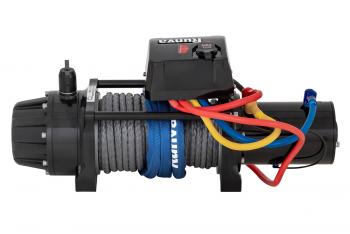 86 929 р. Лебёдка автомобильная электрическая 12V Runva 9500 lbs 4350 кг MAX влагозащищенная, синтетический трос RUNVA ewb9500maxssr  с доставкой в г. Чебоксары. Увеличить фотографию 9