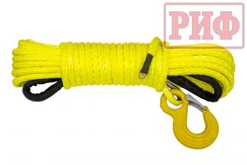 Трос для лебёдки синтетический РИФ 14 мм22 м (готовый) РИФ rope14mm22m