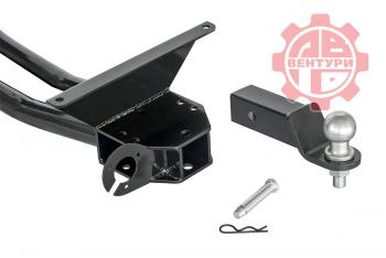 7 499 р. Фаркоп усиленный со сьемным шаром Lada 4x4 Нива Урбан (2014+) Niva-Parts np-00391  с доставкой в г. Чебоксары. Увеличить фотографию 2