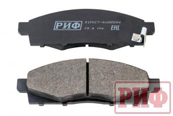 1 489 р. Колодки тормозные передние РИФ Mitsubishi L200 2005+, Pajero Sport 2008-2015 OEM 4605A284, 4605B233, 4605A198 РИФ rifmit-4605a284  с доставкой в г. Чебоксары. Увеличить фотографию 3