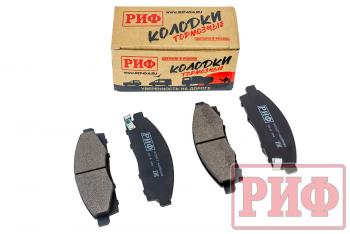 Колодки тормозные передние РИФ Mitsubishi L200 2005+, Pajero Sport 2008-2015 OEM 4605A284, 4605B233, 4605A198 РИФ rifmit-4605a284
