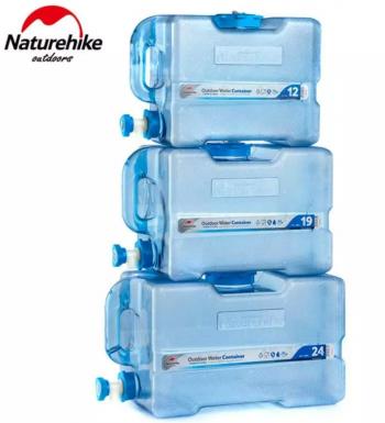 2 979 р. Канистра Naturehike для воды, 24 л., прозрачная Naturehike nh18s024-t-24l  с доставкой в г. Чебоксары. Увеличить фотографию 2