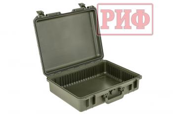 8 059 р. Кейс защитный ударопрочный РИФ 512х410х150 мм IP67, цвет Хаки РИФ wr-21kh  с доставкой в г. Чебоксары. Увеличить фотографию 5