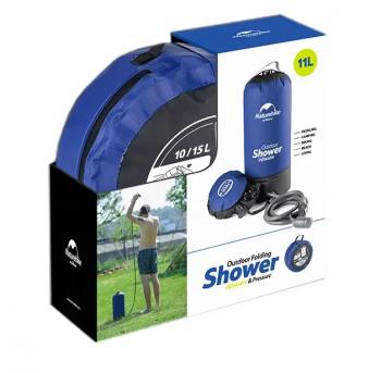 4 029 р. Душ кемпинговый Naturehike с ножным насосом Naturehike nh17l101-d-b  с доставкой в г. Чебоксары. Увеличить фотографию 6