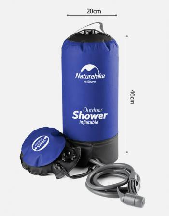 4 029 р. Душ кемпинговый Naturehike с ножным насосом Naturehike nh17l101-d-b  с доставкой в г. Чебоксары. Увеличить фотографию 2