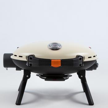 40 899 р. Гриль газовый O-GRILL 500MT bicolor черный-кремовый, с термометром (в комплекте адаптер тип А) O-GRILL 500mt_cream  с доставкой в г. Чебоксары. Увеличить фотографию 4