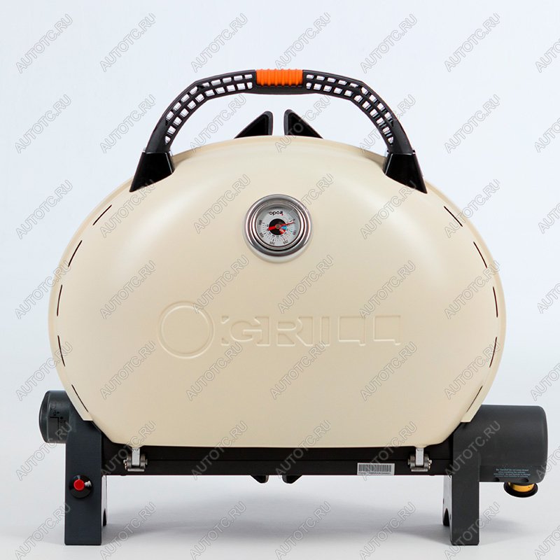 40 899 р. Гриль газовый O-GRILL 500MT bicolor черный-кремовый, с термометром (в комплекте адаптер тип А) O-GRILL 500mt_cream  с доставкой в г. Чебоксары
