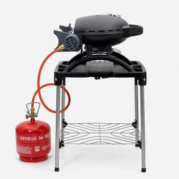 40 899 р. Гриль газовый O-GRILL 500MT bicolor черный-кремовый, с термометром (в комплекте адаптер тип А) O-GRILL 500mt_cream  с доставкой в г. Чебоксары. Увеличить фотографию 17