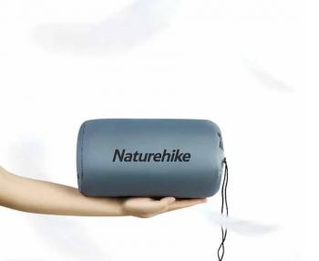 4 859 р. Коврик самонадувающийся Naturehike, 185x55x3,5 см, овальный, синий Naturehike cnk2300dz013-mbl  с доставкой в г. Чебоксары. Увеличить фотографию 2