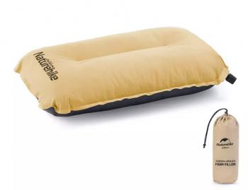 Подушка самонадувающаяся Naturehike 46х27х9,5 см, желтая Naturehike nh17a001-l-ye