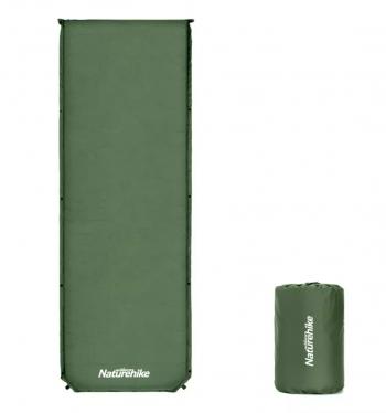 Коврик самонадувающийся Naturehike, 200х63х5 см, зеленый Naturehike nh20dz003-agr