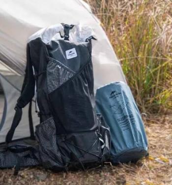 7 469 р. Коврик самонадувающийся Naturehike, 200x65x3 см, серый Naturehike nh21fcd10-g  с доставкой в г. Чебоксары. Увеличить фотографию 4