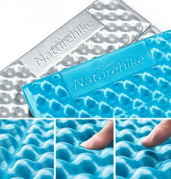 2 559 р. Коврик туристический Naturehike 187х56х2,5 см. IXPE, голубой Naturehike nh20fcd07-bl  с доставкой в г. Чебоксары. Увеличить фотографию 5