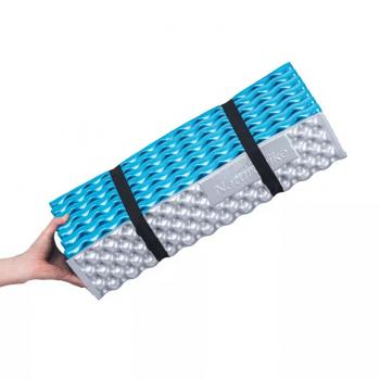 2 559 р. Коврик туристический Naturehike 187х56х2,5 см. IXPE, голубой Naturehike nh20fcd07-bl  с доставкой в г. Чебоксары. Увеличить фотографию 2