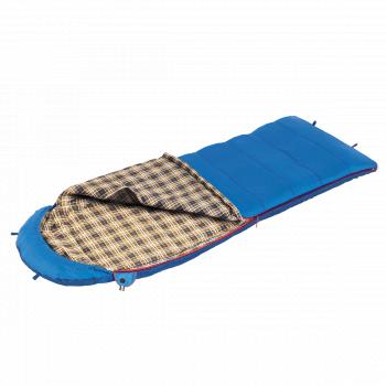 4 789 р. Мешок спальный BTrace Duvet (Правый, СерыйСиний), (ТК: 0C) BTrace s0570  с доставкой в г. Чебоксары. Увеличить фотографию 3