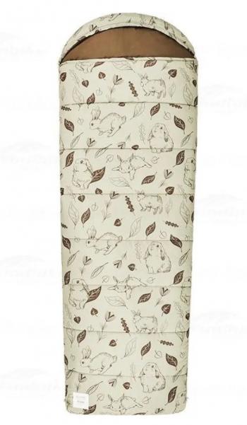 Мешок спальный Naturehike MT400, 220х(80-68) см, (правый) (ТК: +1C), бежевый Naturehike cnh22sd015-laumt400r