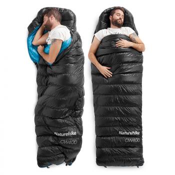20 959 р. Мешок спальный Naturehike Ultralight CW400 L , 220х85 см, (правый) (ТК: +5C), черный Naturehike nh18c400-d-bll  с доставкой в г. Чебоксары. Увеличить фотографию 6