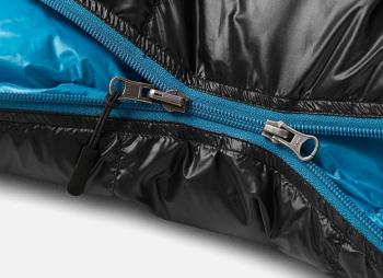 12 649 р. Мешок спальный Naturehike Ultralight CWZ400 M, 210х85 см, (правый) (ТК: +7C), черный Naturehike nh19w400-z-blm  с доставкой в г. Чебоксары. Увеличить фотографию 6