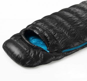 12 649 р. Мешок спальный Naturehike Ultralight CWZ400 M, 210х85 см, (правый) (ТК: +7C), черный Naturehike nh19w400-z-blm  с доставкой в г. Чебоксары. Увеличить фотографию 2