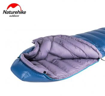 46 249 р. Мешок спальный Naturehike 2019 ULG, 210х80 см, (правый) (ТК: -15C), синий Naturehike nh19yd001-bl1000g  с доставкой в г. Чебоксары. Увеличить фотографию 8