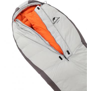 62 619 р. Мешок спальный Naturehike Arctic-17, 200х75 см, (ТК: -17C), серебристый Naturehike nh19yd005-sil1000g  с доставкой в г. Чебоксары. Увеличить фотографию 6