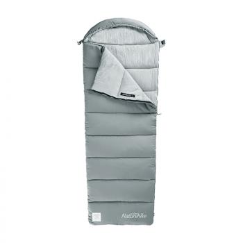 Мешок спальный Naturehike Envelope M180, (190+30)х80 см, (левый) (ТК: +12C), серый Naturehike nh20msd02-gm180-l