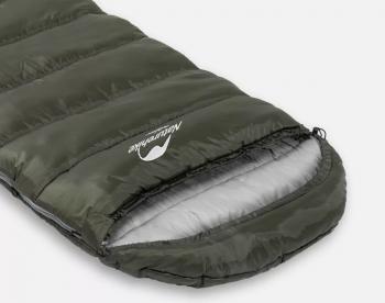 4 099 р. Мешок спальный Naturehike U250, (190х30)х75 см, (левый) (ТК: +6C), темно-зеленый Naturehike nh20msd07-arm250-l  с доставкой в г. Чебоксары. Увеличить фотографию 5