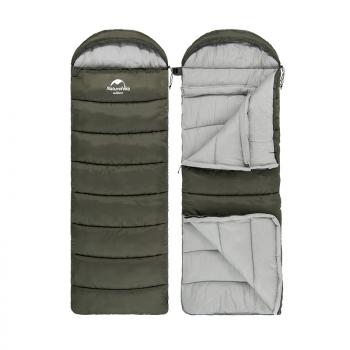 3 459 р. Мешок спальный Naturehike U150, 220х75 см, (ТК: +11C), (левый), голубой Naturehike nh20msd07-b150-l  с доставкой в г. Чебоксары. Увеличить фотографию 5