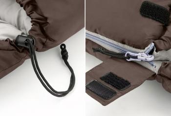 3 829 р. Мешок спальный Naturehike U250, (190х30)х75 см, (левый) (ТК: +6C), коричневый Naturehike nh20msd07-gre250-l  с доставкой в г. Чебоксары. Увеличить фотографию 7