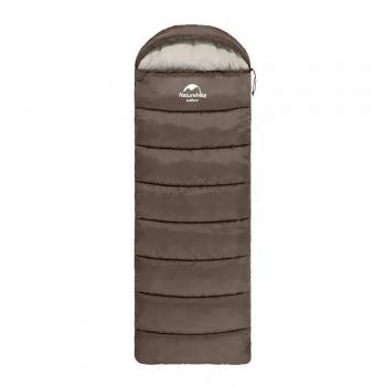 Мешок спальный Naturehike U250S, (190х30)х75 см, (правый) (ТК: 0C), коричневый Naturehike nh20msd07-gre250s