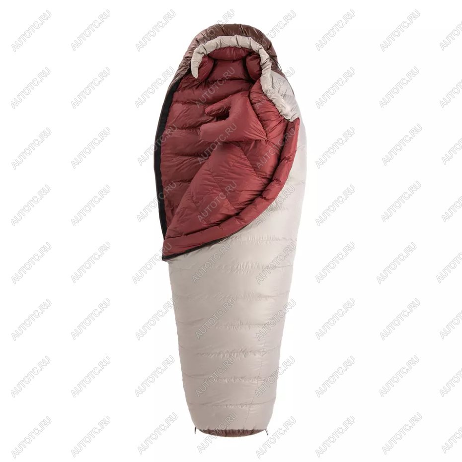 23 959 р. Мешок спальный Naturehike SnowBird, 220х85 см, XL (800G), (правый) (ТК: -3C), серыйкоричневый Naturehike nh20yd001-sbr800  с доставкой в г. Чебоксары
