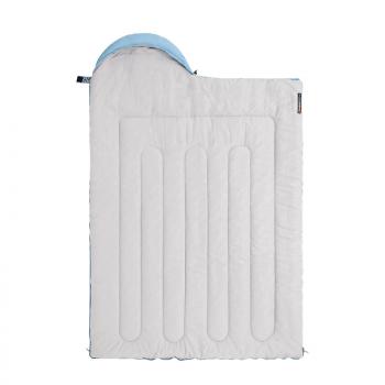 4 169 р. Мешок спальный Naturehike Envelope Down L 250, (190+30)x75 см, (левый) (ТК: +9C), серый Naturehike nh21msd07-gl250-l  с доставкой в г. Чебоксары. Увеличить фотографию 2
