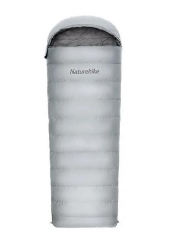 Мешок спальный Naturehike RM80, 220х80 см, (правый) (ТК: -2C), серый Naturehike nh22yd003-rm80ltg-l