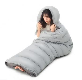 18 269 р. Мешок спальный Naturehike RM80, 220х80 см, (правый) (ТК: -2C), серый Naturehike nh22yd003-rm80ltg-l  с доставкой в г. Чебоксары. Увеличить фотографию 4