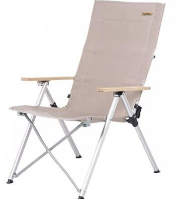 Кресло туристическое Naturehike складное, регулируемое, хаки, до 140 кг Naturehike nh17t003-y-kh