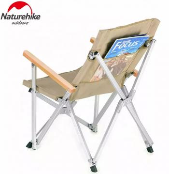 5 149 р. Кресло туристическое Naturehike, складное черное, до 120 кг Naturehike nh19jj004-bl  с доставкой в г. Чебоксары. Увеличить фотографию 2