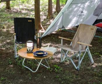 5 999 р. Кресло туристическое Naturehike, складное, хаки, до 120 кг Naturehike nh19jj004-kh  с доставкой в г. Чебоксары. Увеличить фотографию 4