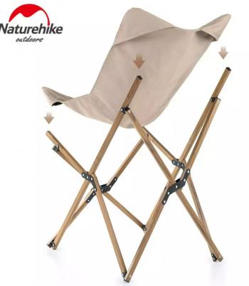 7 089 р. Кресло туристическое Naturehike MW01, складное, хаки, до 120 кг Naturehike nh19y001-z-kh  с доставкой в г. Чебоксары. Увеличить фотографию 4