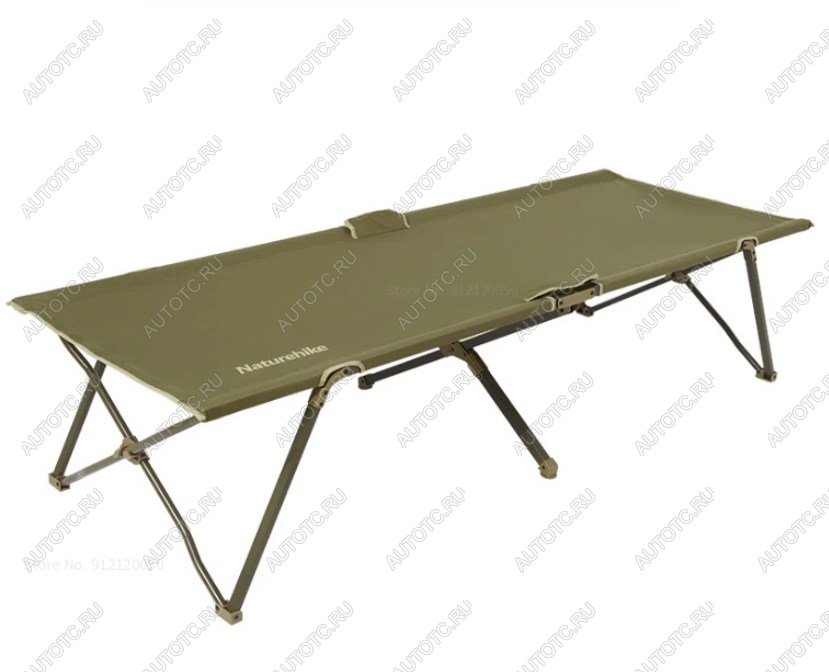 8 249 р. Раскладушка Naturehike XJC14, 205х73х49 см, до 120 кг, зеленая Naturehike cnh22ju033-regr  с доставкой в г. Чебоксары