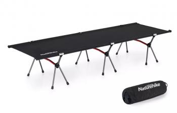 Раскладушка Naturehike XJC04 190х65х38 см, до 150 кг, черная Naturehike nh19jj006-bl
