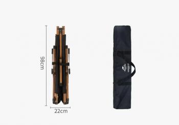 9 599 р. Раскладушка Naturehike XJC03 196х64х43 см, до 150 кг, хаки Naturehike nh19x003-c-khwg  с доставкой в г. Чебоксары. Увеличить фотографию 3
